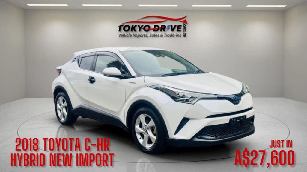 2018 Toyota c-hr hybrid new import