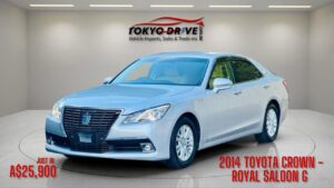 2014 Toyota crown - royal saloon g