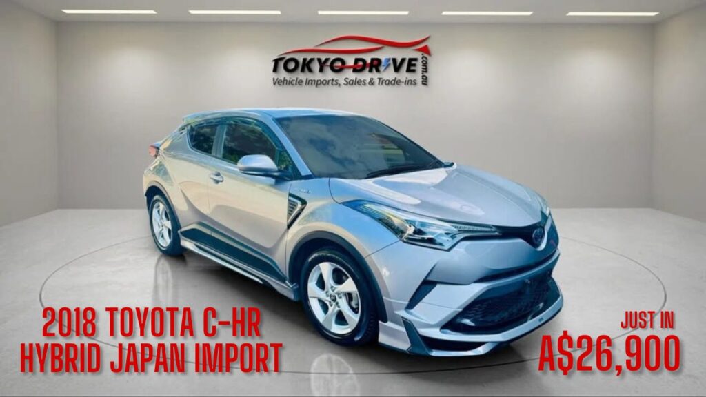 2018 Toyota c-hr hybrid japan import
