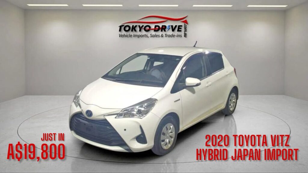 2020 Toyota vitz hybrid japan import