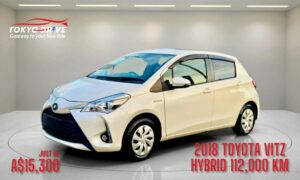 2018 Toyota vitz hybrid 112,000 km