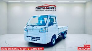 2022 Daihatsu hi-jet 4,300 km